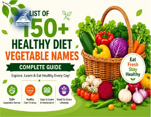 List of important 150+ vegetables for healthy diet-Presidency School Banashankari