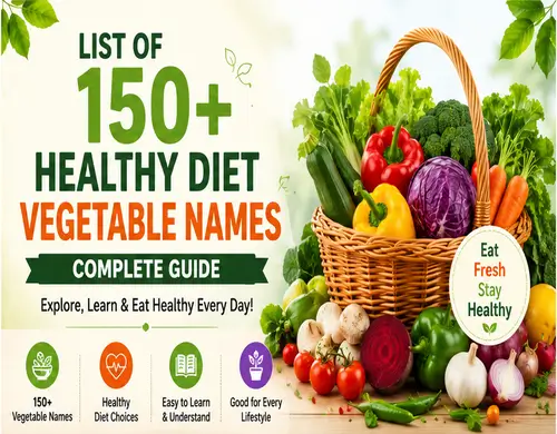 List of important 150+ vegetables for healthy diet-Presidency School Banashankari