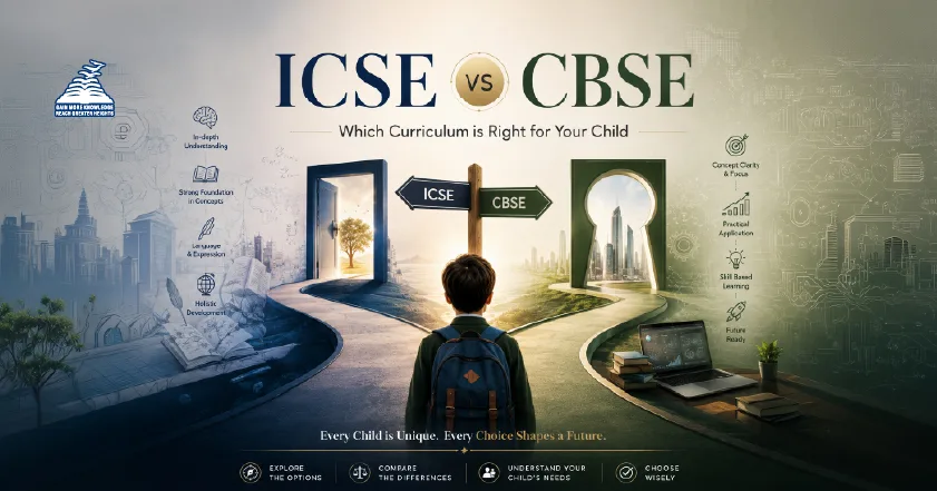 ICSE vs CBSE: Which Curriculum is Right for Your Child-Presidency School Banashankari
