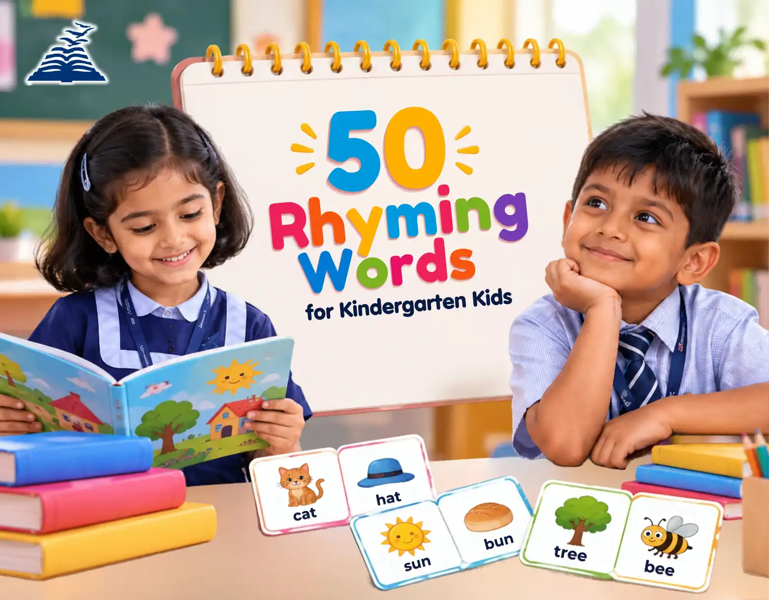 50 Rhyming Words for Kindergarten Kids-Presidency School Banashankari